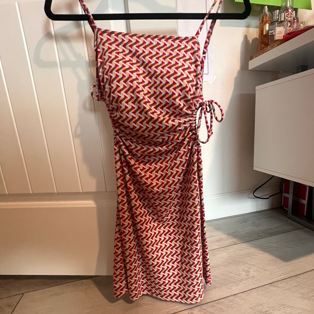 Colorful Patterned Dress